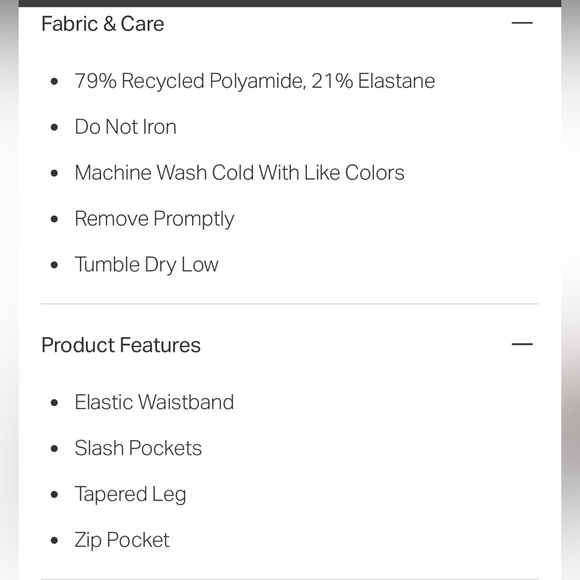 VUORI MILES ANKLE PANTS SIZE M NWT - Picture 8 of 10